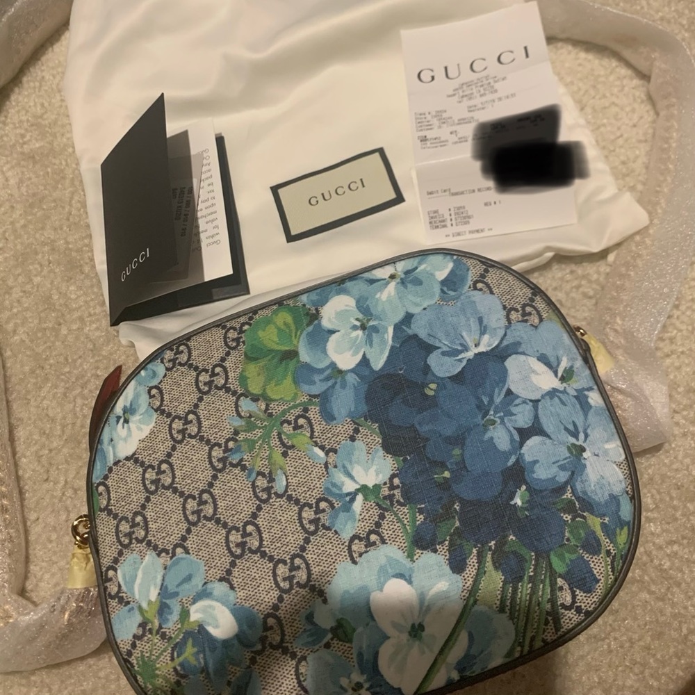 Gucci GG Blooms Camera bag
